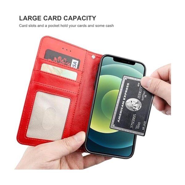 Bocasal Compatible con iPhone 12 Mini Funda tipo cartera_4