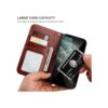 Bocasal Funda tipo cartera para iPhone 11 Pro Max con_5