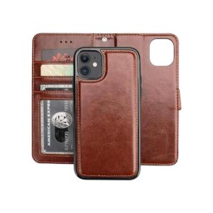 Bocasal Funda tipo cartera para iPhone 11 con tarjetero de_1