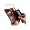 Bocasal Funda tipo cartera para iPhone 11 con tarjetero de_4