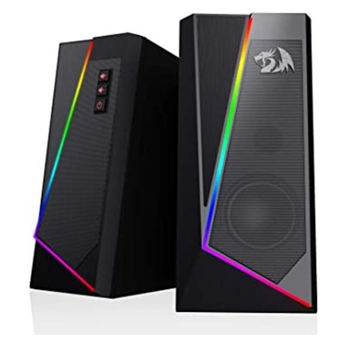 Redragon Altavoces de escritorio GS520 RGB altavoz