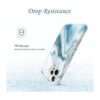 JIAXIUFEN Funda delgada brillante compatible con iPhone_5
