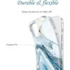 JIAXIUFEN Funda delgada brillante compatible con iPhone_4