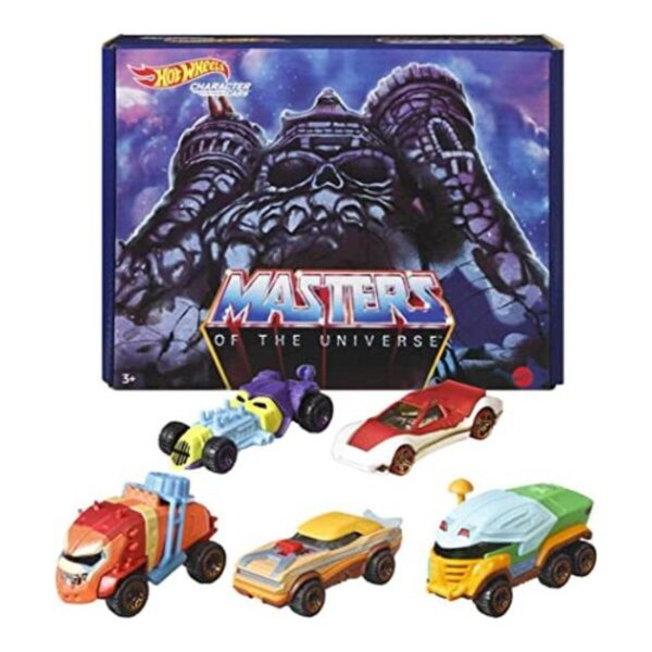 Hot Wheels Masters of the Universe Paquete de 5 unidades_1