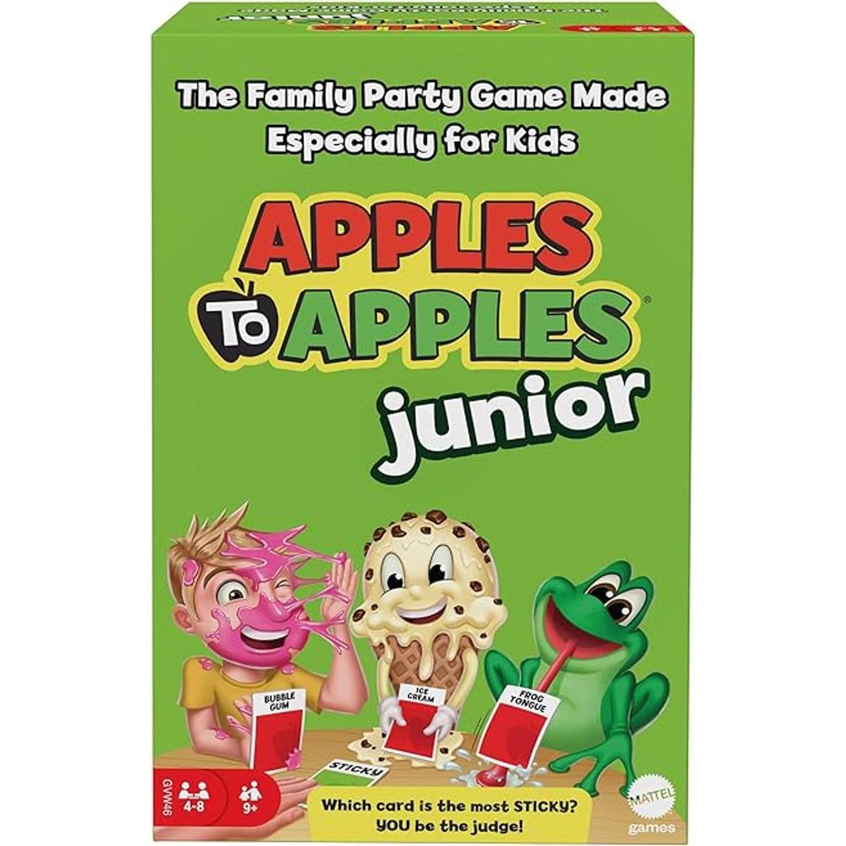 Apples to Apples Junior el juego de comparaciones locas