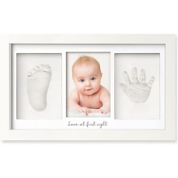 Kit de mano y huella de bebé Regalos personalizados para_1