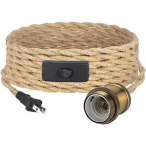Cable de luz colgante industrial de 16.4 pies kit de luz_1