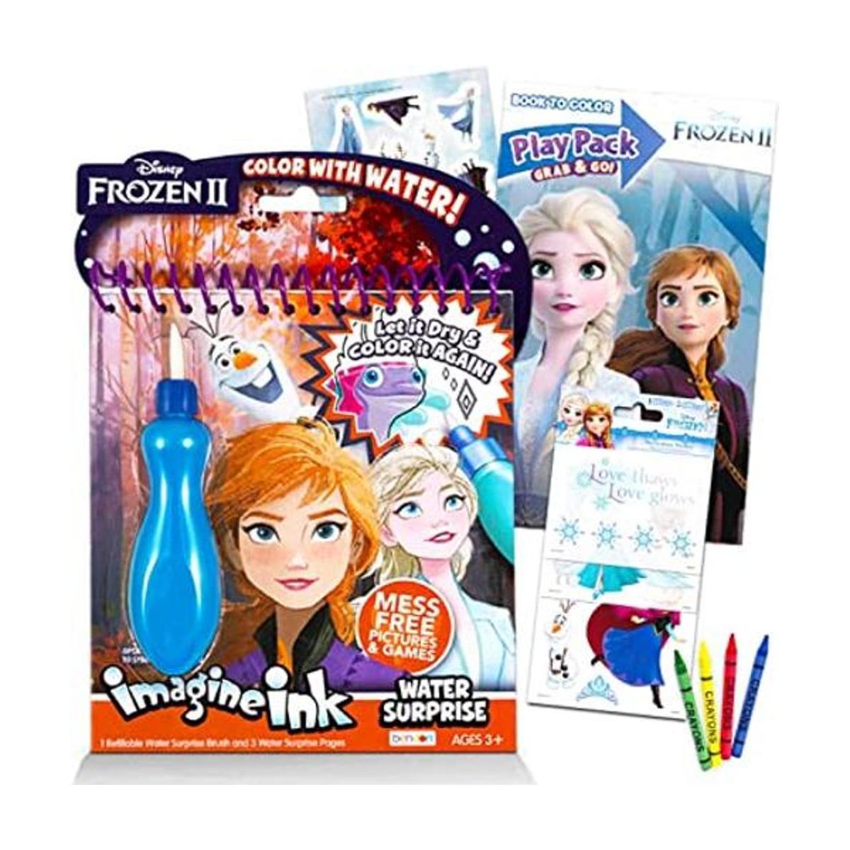 Disney Frozen Juego de pintura con agua para niñas y