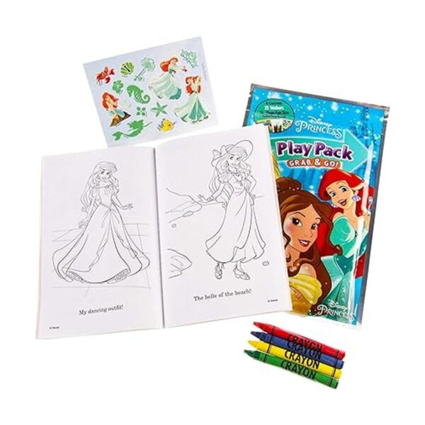 Juego de pintura de princesa Disney con agua para niñas y_3