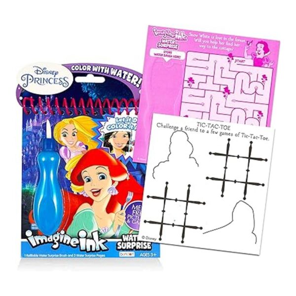Juego de pintura de princesa Disney con agua para niñas y_2