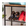 IRIS USA Banco de zapatos de 3 niveles para entrada 6_5