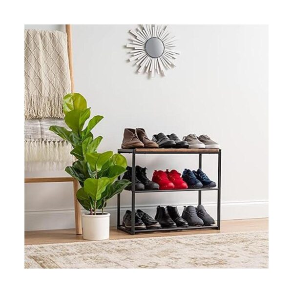 IRIS USA Banco de zapatos de 3 niveles para entrada 6_3