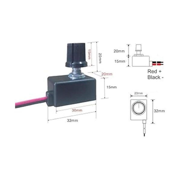 Quentacy DC 0110 V LED regulador regulador de regulador_4