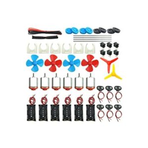 Juego de 6 motores CC mini motor eléctrico de 3 V 12 V