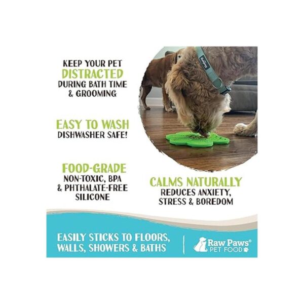 Raw Paws Alfombrilla de lamer para perros y gatos 2_2