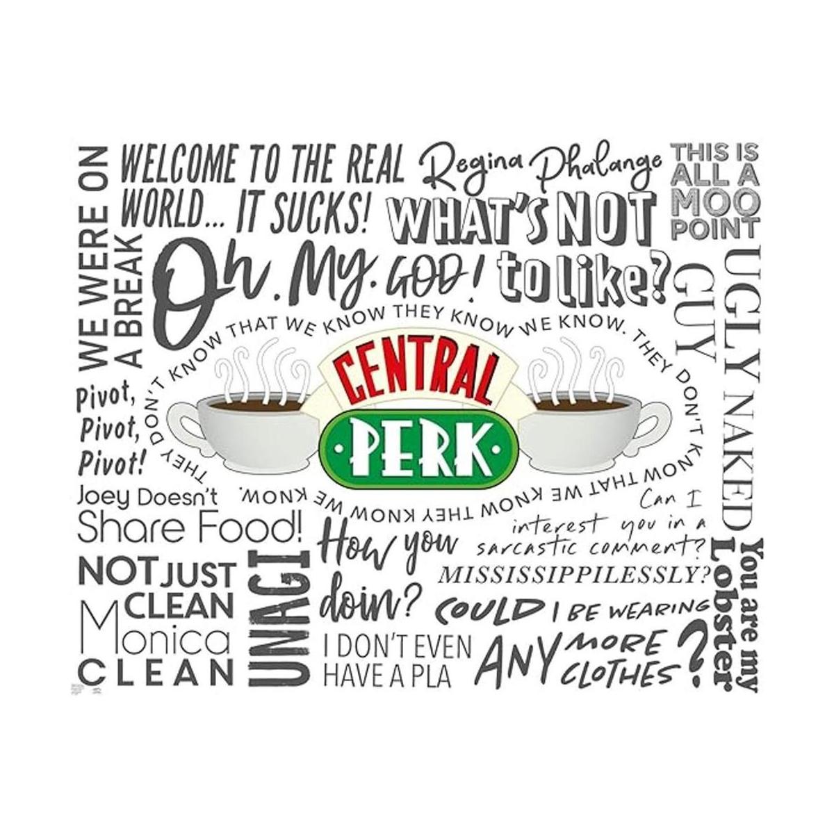 Paladone Friends Central Perk Rompecabezas de 1000