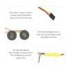 OGRC Kit de luces LED RC para faros delanteros ojos de_3