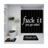 ArtSocket Juego de 4 cortinas de ducha divertidas con_1