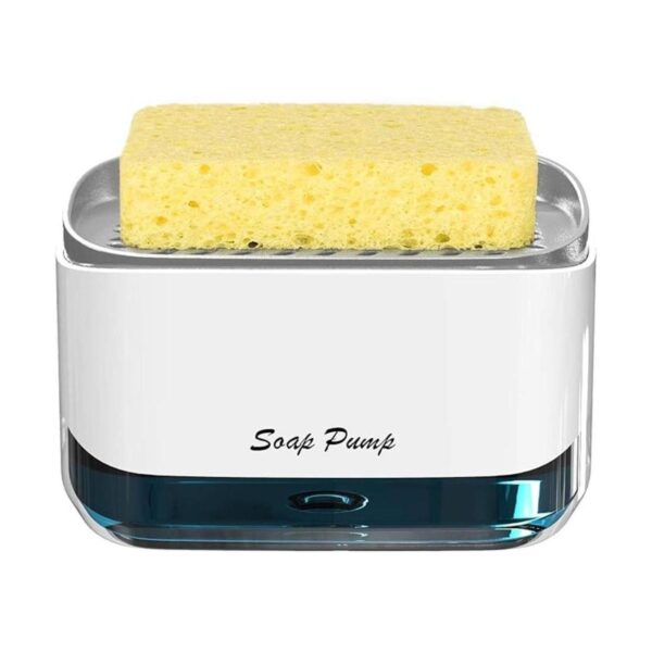 Kitchen Dish Soap Dispenser with Sponge Holder 2022_1