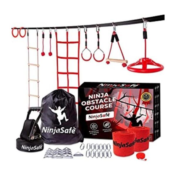 Ninja Warrior Curso de obstáculos para niños y niñas_1