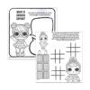 Juego de libros para colorear y actividades de L O L Dolls_3