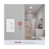 ENERLITES Interruptor decorativo de doble paleta tipo