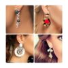 BQTQ 2600 piezas de suministros para hacer aretes con