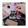 BQTQ 2600 piezas de suministros para hacer aretes con