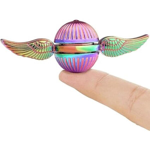 Golden Wizard Fidget Spinners de metal regalos giratorios_2