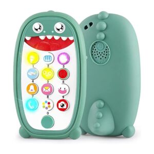 Juguete de dinosaurio para teléfono celular con funda_1