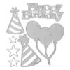 Plantilla de metal para plantillas de cumpleaños para