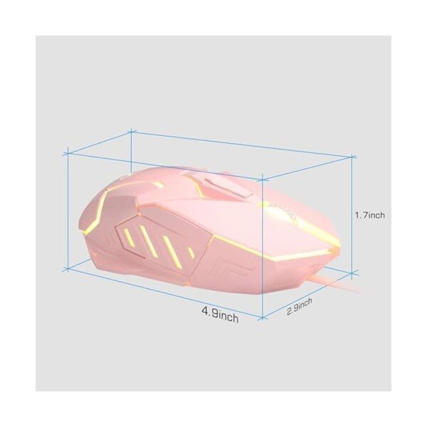 MageGee G10 Gaming Mouse Wired 7 Colors Breathing LED_2