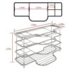 Linkidea Soporte de cepillo de dientes ventilado para_4
