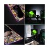 Imegny Alfombrilla de mouse RGB grande extendida suave_2