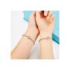 Junkin 20 pulseras de cadena de acero inoxidable pulsera