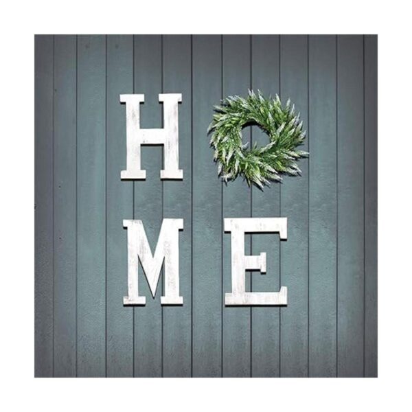 LOSOUR Letras para el hogar con corona decoración de casa
