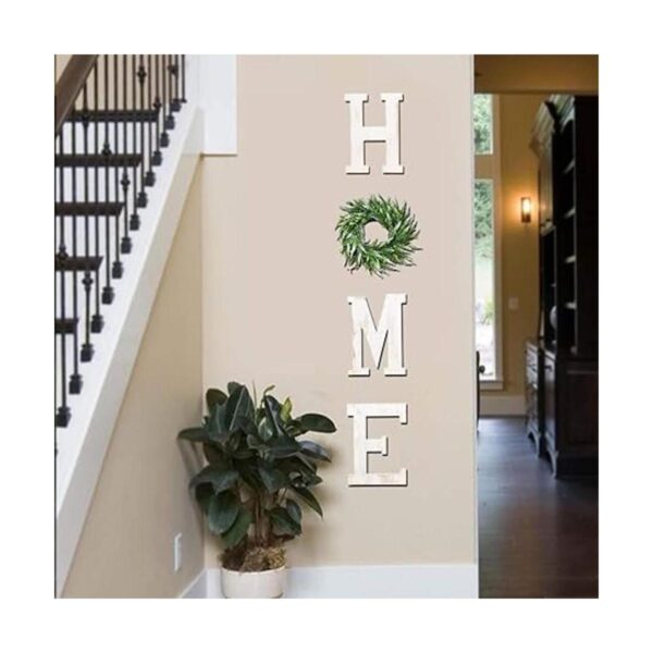 LOSOUR Letras para el hogar con corona decoración de casa