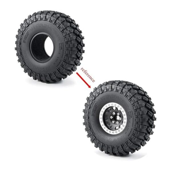 RCLIONS 4 neumáticos de goma de 1.9 pulgadas con inserto_6
