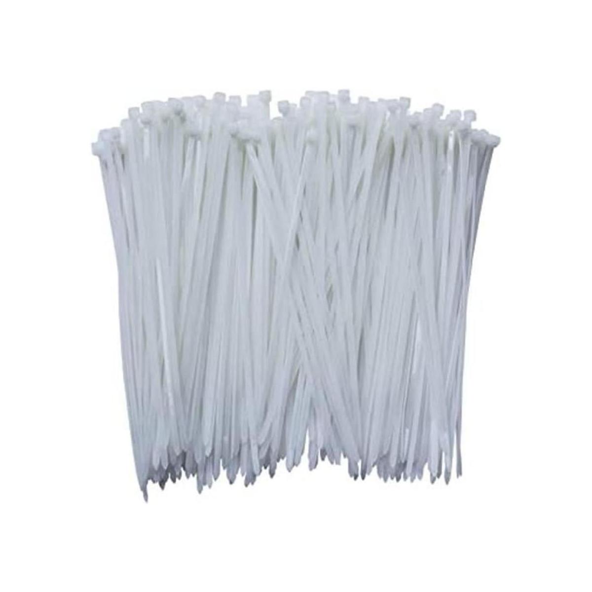 Bridas transparentes de 8 pulgadas 300 bridas de nailon