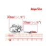 JGFinds Lily pulsera Toggle cierres 20 juegos de 10 oro_3