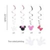 EsRinse Minnie Swirl decoraciones colgantes 30pcs_2