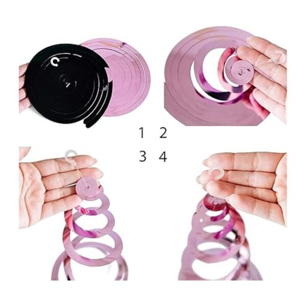 EsRinse Minnie Swirl decoraciones colgantes 30pcs_4