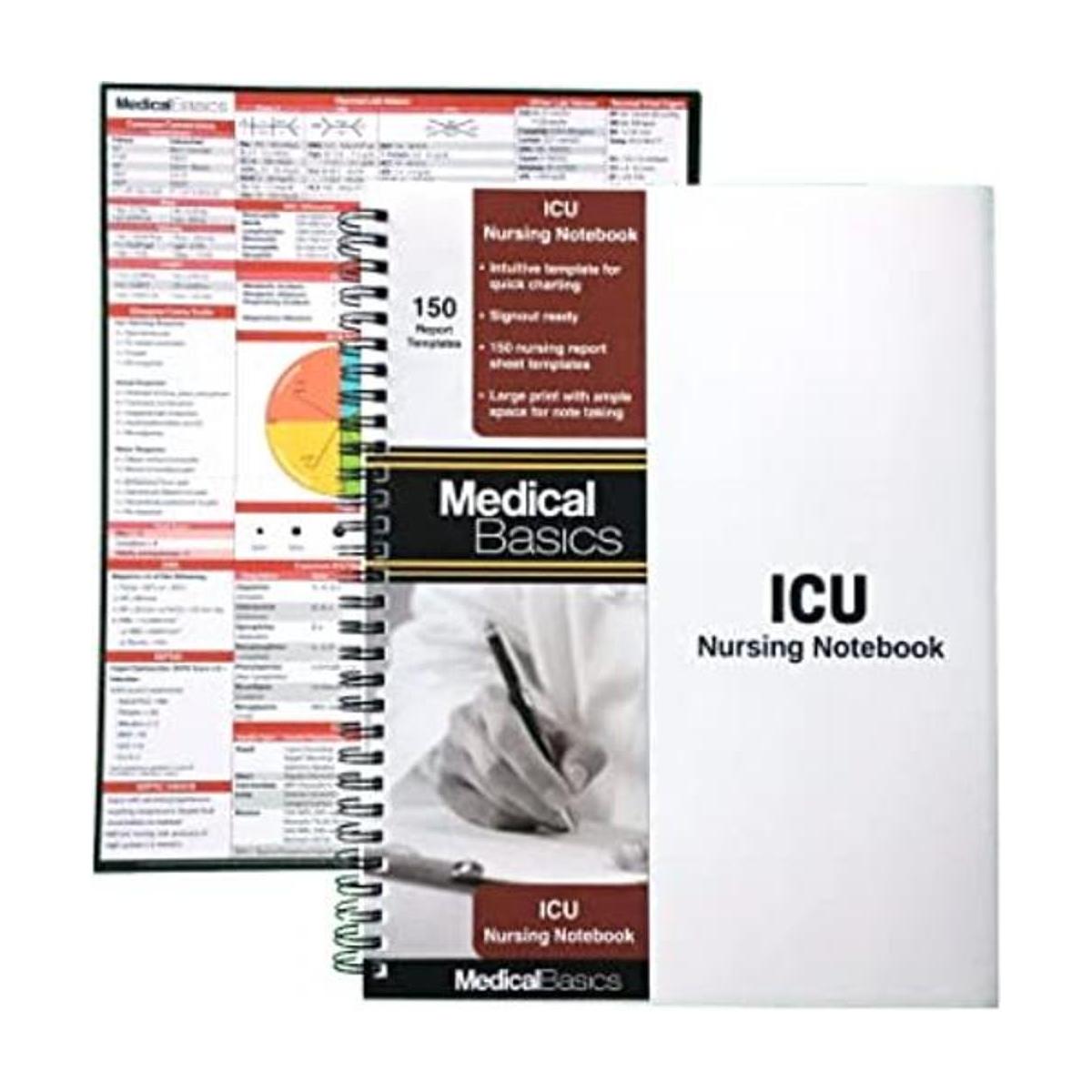 Cuaderno de enfermería ICU Cuaderno de plantilla de