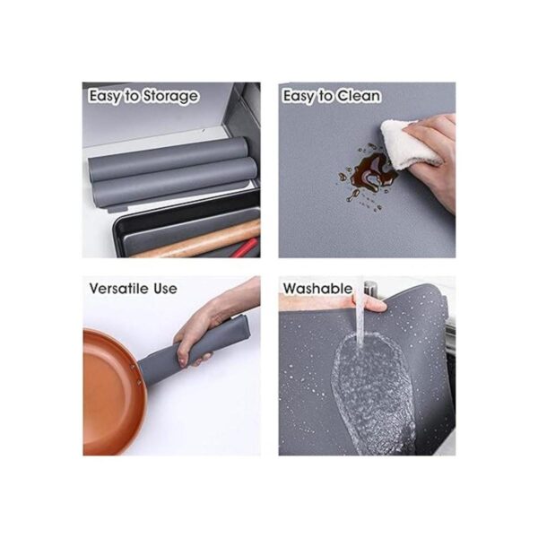 Kamehame Juego de 2 manteles individuales de silicona para