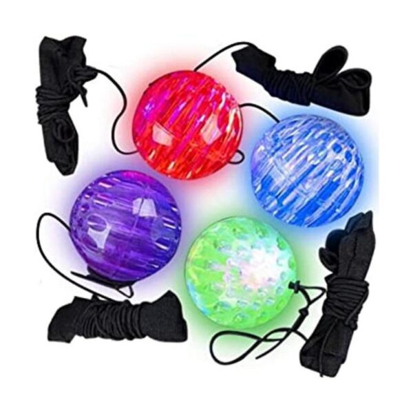ArtCreativity Juego de 4 bolas de muñeca iluminadas con_1