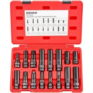NEIKO 02457A 16 piezas SAE métrico universal de bloqueo