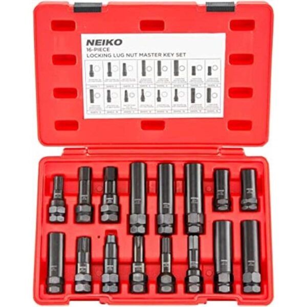 NEIKO 02457A 16 piezas SAE métrico universal de bloqueo