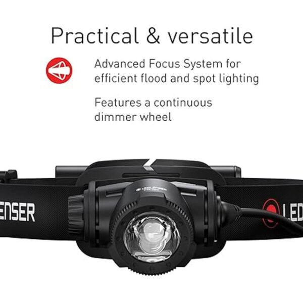 Ledlenser H7R Core Linterna frontal recargable luz LED_4