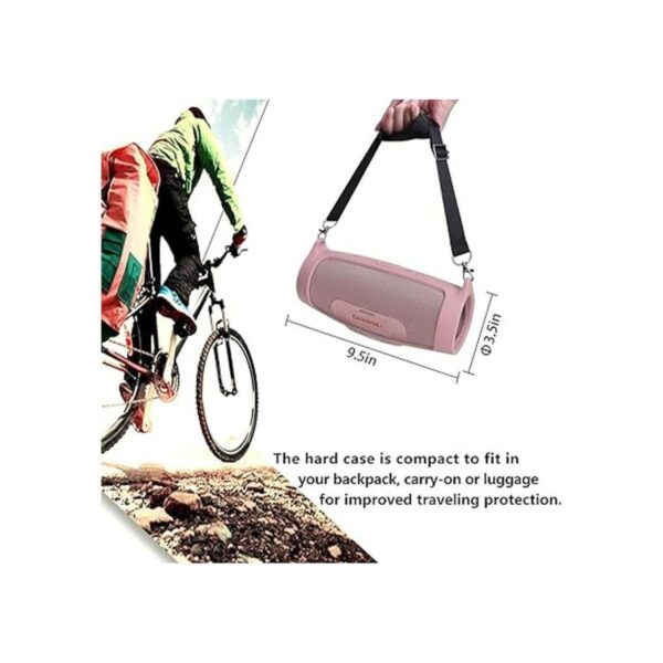 LTGEM Funda de viaje de silicona para JBL Charge 4 Altavoz_3