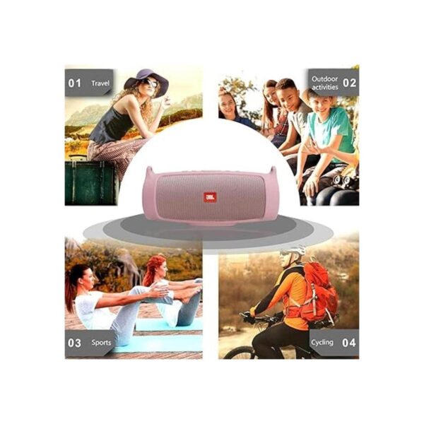 LTGEM Funda de viaje de silicona para JBL Charge 4 Altavoz_2